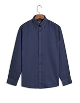 Plain Navy Tailored Smart Fit Shirt FS2426-2SF-15.5