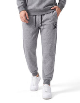 Charcoal Melange Graphic Sweatpants