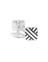 Black Square Cufflink