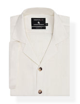 Plain Cream Classic Fit Shirt FS2412RH-14.5
