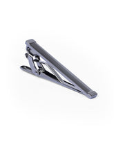 Gun Metallic Texture Tie Pin