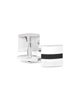 Silver Square Cufflink