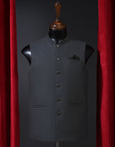 Designer Waist Coat Grey S 1PAJWC831-1 Uniworth Designer Waist Coat 1PAJWC831-1-S