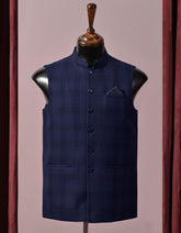 Designer Waist Coat Navy S 1PAJWC834-3 Uniworth Designer Waist Coat 1PAJWC834-3-S