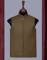 Designer Waist Coat Mehndi S 1PAJZP836-1 Uniworth Designer Waist Coat 1PAJZP836-1-S
