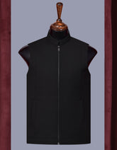 Designer Waist Coat Black S 1PAJZP836-8 Uniworth Designer Waist Coat 1PAJZP836-8-S