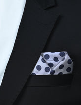 Lavender Dotted Pocket Square