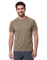 Khaki Texture Gym Tee