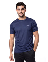 Navy Texture Gym Tee
