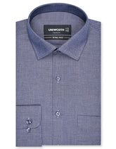 Self Navy Tailored Smart Fit Shirt FS20445SF-14.5