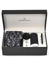 Black Floral Men Accessories Box