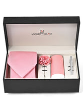 Pink Texture Men Accessories Box