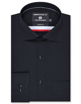 Self Black Smart Fit Shirt FS20436SF-14.5