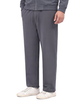 Charcoal Plain Relaxed Terry Sweatpants