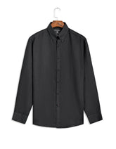 Plain Black Tailored Smart Fit Shirt FS2427-3SF-15.5