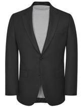 Black Tailored Smart Fit Coat CC2524-34