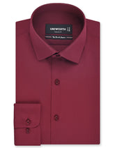 Plain Maroon Classic Fit Shirt FS1646-1RF-14.5