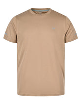 Camel Half Sleeves Gym Tee FGT2602-2-S