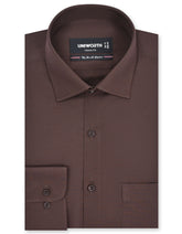 Plain Chocolate Classic Fit Shirt FS1652RF-14.5