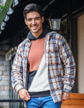 Casual Shirt Knit Off White S CSK2401-1 Uniworth CSK2401-1-S