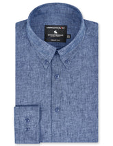 Plain Ash Grey Tailored Smart Fit Shirt FS2420-2SF-14.5