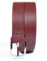 Burgundy Casual Belt BTC2403-2-34