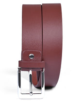 Burgundy Casual Belt BTC2403-4-34