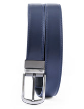 Formal Belt Premium Buckle Navy BTP2502 Uniworth Double Side BTP2502-32