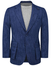 Blue Tailored Smart Fit Coat CC2436-34