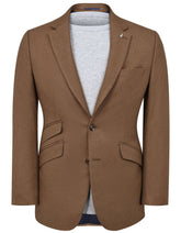 Khaki Tailored Smart Fit Coat CC2514-34