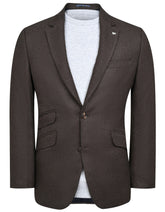 Chocolate Tailored Smart Fit Coat CC2516-34