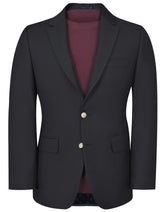 Black Tailored Smart Fit Coat CC2518-34