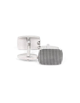 Silver Square Cufflink
