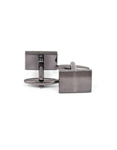 Gun Metalic Square Cufflink