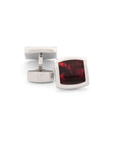 Maroon Stone Cufflink