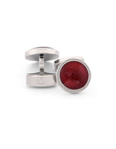Maroon Stone Cufflink