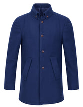 D Blue Over Coat CO2503C-34