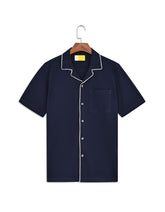 Casual Shirt Knit Navy S CSK2603 Uniworth CSK2603-S