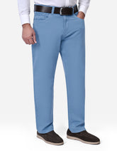 L Blue Straight Fit Denim