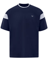 Navy Half Sleeves Gym Tee FGT2601-3-S