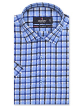 Check Blue Classic Fit Shirt FS1089RH-14.5