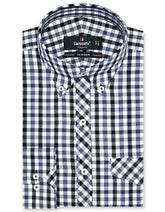 Check Black Classic Fit Shirt FS1111RF-14.5