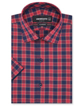 Check Red Smart Fit Shirt FS1147SH-14.5