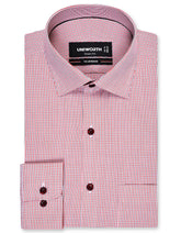 Check Red Tailored Smart Fit Shirt FS1172SF-14.5