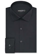 Black Plain Classic Fit Shirt