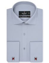 Plain Grey Tailored Smart Fit Shirt FS1312-3SD-14.5