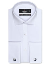 Plain White Tailored Smart Fit Shirt FS1316-4SD-14.5
