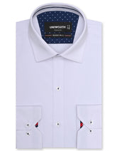 Plain White Classic Fit Shirt FS1594RF-14.5