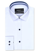 Plain White Tailored Smart Fit Shirt FS1596-6SF-14.5