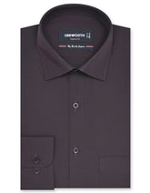 Plain Chocolate Classic Fit Shirt FS1610-2RF-14.5